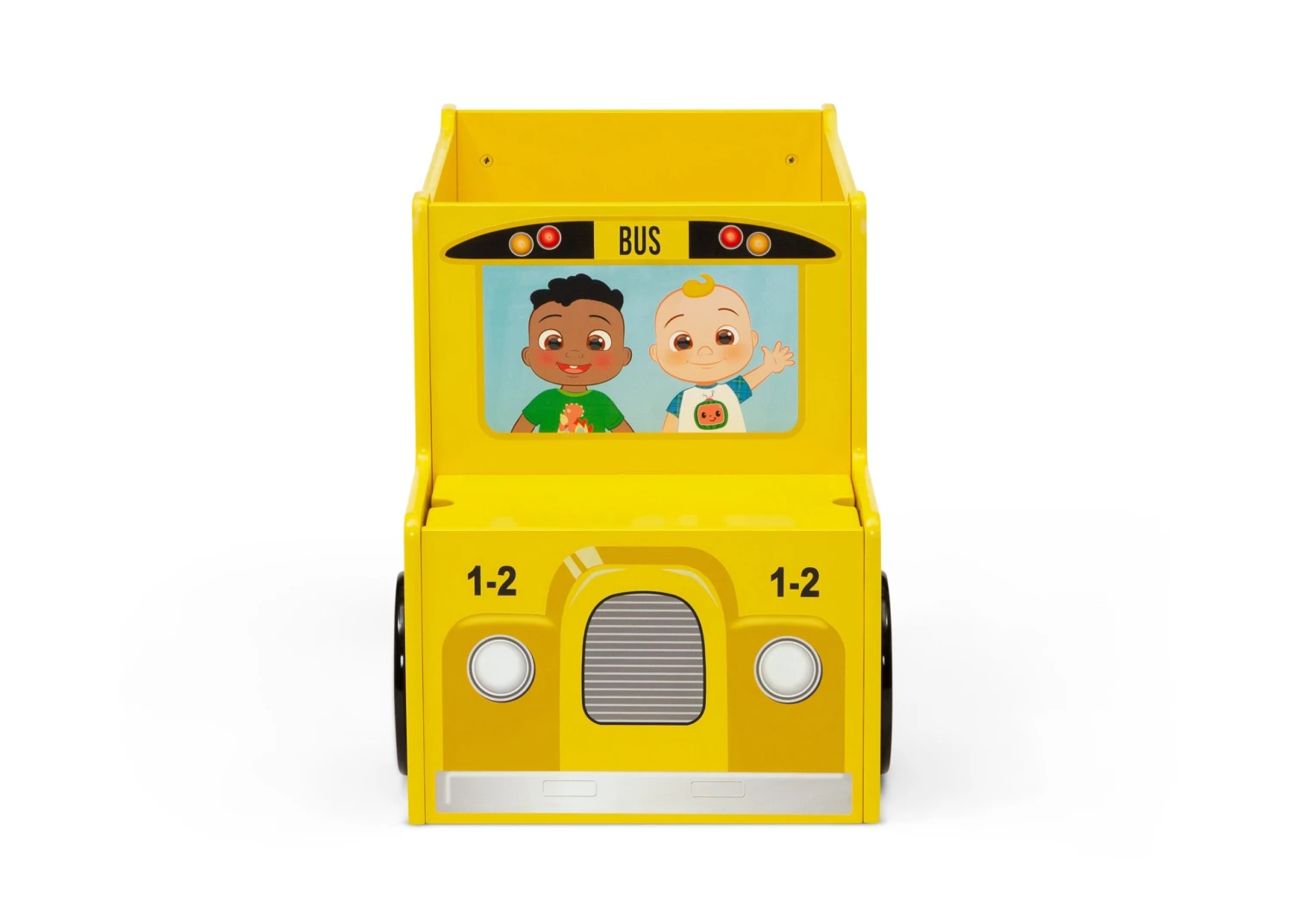 Delta Children CoComelon School Bus Toy Box 2 Delta Children CoComelon School Bus Toy Box - Image 2