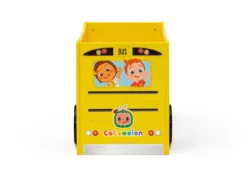 Delta Children CoComelon School Bus Toy Box 10 Delta Children CoComelon School Bus Toy Box -Delta Children TB84696CM 1224 bus toybox cocomelon Silo 19 scaled