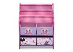 Delta Children Minnie Mouse Book & Toy Organizer 8 Delta Children Minnie Mouse Book & Toy Organizer -Delta Children TB84974MN minnie book toy organizer front hi res 57ea5be1 7229 4c0c 9d78 00ffecf371d7