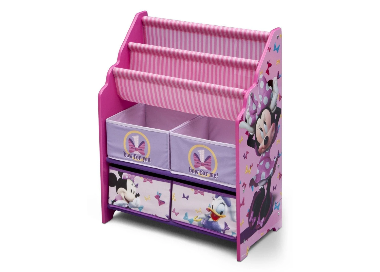 Delta Children Minnie Mouse Book & Toy Organizer 3 Delta Children Minnie Mouse Book & Toy Organizer - Image 3
