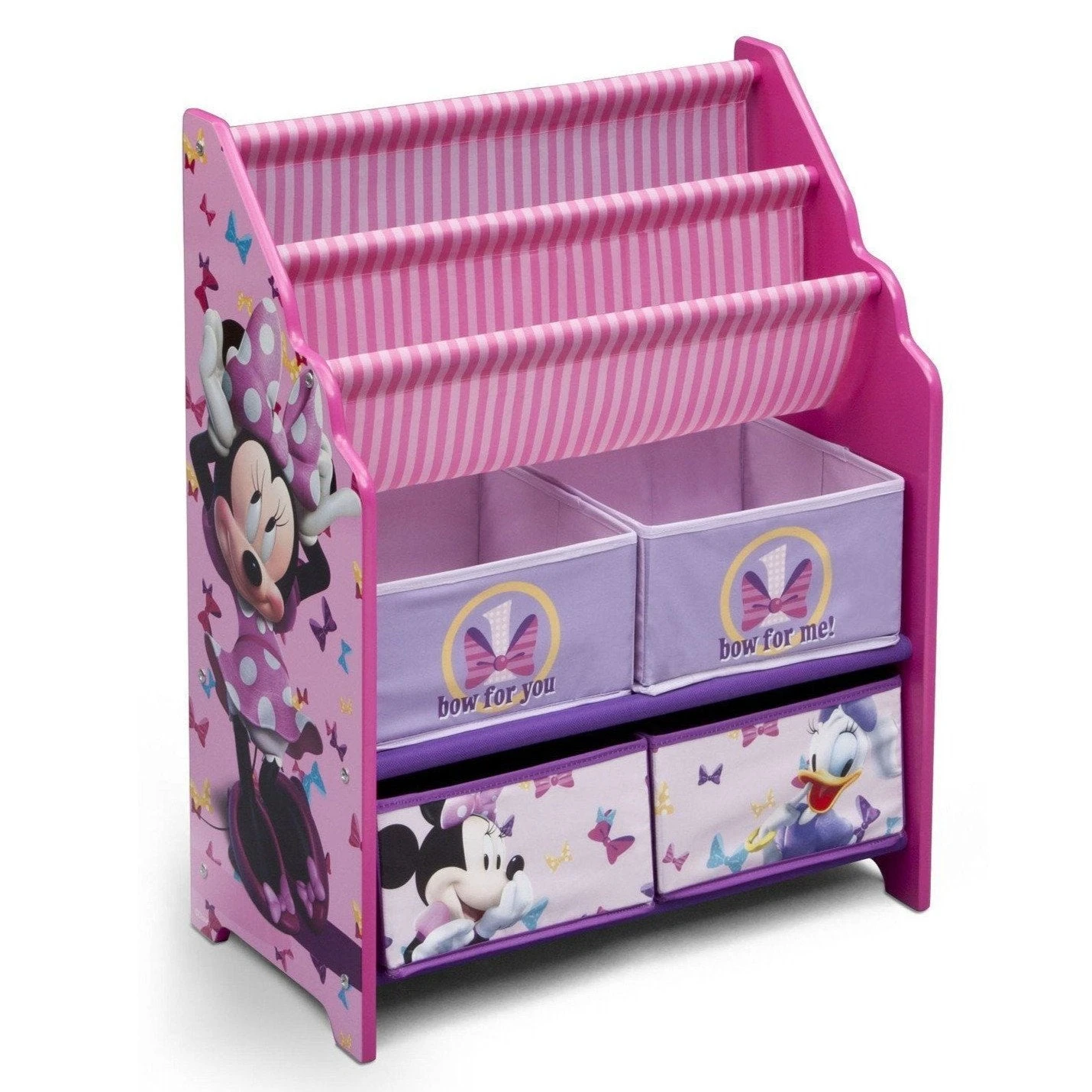 Delta Children Minnie Mouse Book & Toy Organizer 5 Delta Children Minnie Mouse Book & Toy Organizer - Image 5