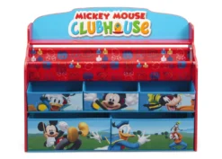 Delta Children Mickey Mouse Deluxe Book & Toy Organizer 10 Delta Children Mickey Mouse Deluxe Book & Toy Organizer -Delta Children TB84983MM mickey delux book toy organizer front hi res 03b688c8 9b80 48f0 88c0 0bf653dac606