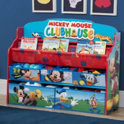 Delta Children Mickey Mouse Deluxe Book & Toy Organizer 11 Delta Children Mickey Mouse Deluxe Book & Toy Organizer -Delta Children TB84983MM mickey deluxe book toy organizer hangtag 1 hi res 9ac67286 ea87 4ef9 874e 8f999f7db8e7 scaled