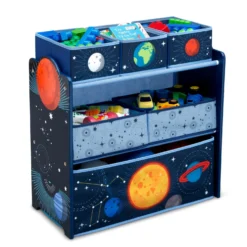 Delta Children Space Adventures Design And Store Toy Organizer -Delta Children TB87204GN generic space multi bin toy organizer right props 01 high res a31538c2 df72 4084 8963 e0f9fa0a8c42