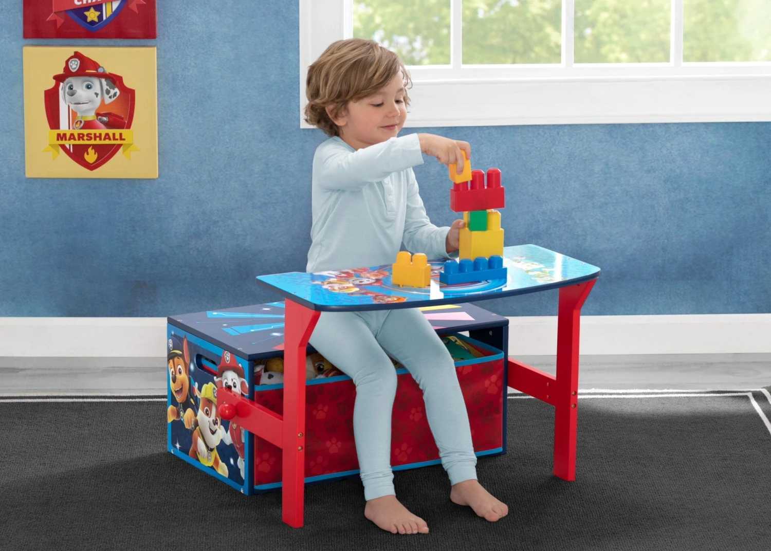 Delta Children PAW Patrol Activity Bench 2 Delta Children PAW Patrol Activity Bench - Image 2