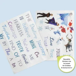 Delta Children Frozen II Deluxe Toy And Book Organizer -Delta Children TB87215FZ frozen2 deluxe organizer stickers sheets hi res scaled