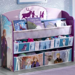 Delta Children Frozen II Deluxe Toy And Book Organizer -Delta Children TB87215FZ Frozen2 Deluxe Toy Book Org hi res 6e2478db afea 436f 951b 96e7eb671ee1