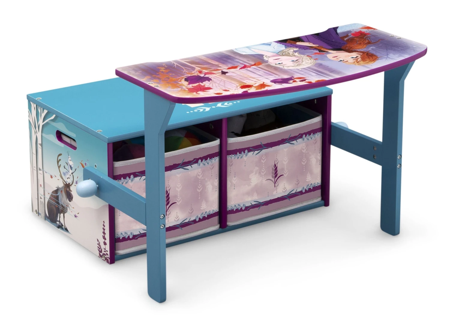 Delta Children Frozen II Convertible Activity Bench 8 Delta Children Frozen II Convertible Activity Bench - Image 8