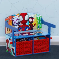 Delta Children Spidey And His Amazing Friends Activity Bench 8 Delta Children Spidey And His Amazing Friends Activity Bench -Delta Children TB87242SM 1163 activity bench spidey and friends lifestyle 108