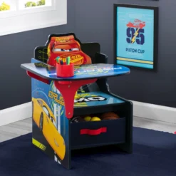 Delta Children Cars Chair Desk With Storage Bin 9 Delta Children Cars Chair Desk With Storage Bin -Delta Children TC83546CR cars chair desk hangtag hi res