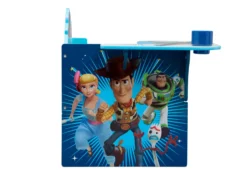 Disney / Pixar Toy Story 4 Chair Desk With Storage Bin By Delta Children -Delta Children TC83675TY toy story chair desk detail side right hi res scaled