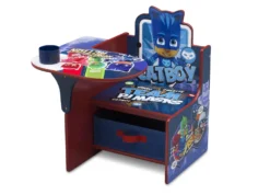 Delta Children PJ Masks Chair Desk With Storage Bin -Delta Children TC83676PJ PJ masks chair desk left scaled