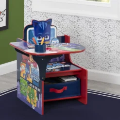 Delta Children PJ Masks Chair Desk With Storage Bin -Delta Children TC83676PJ PJ masks chair desk right hangtag hi res 2