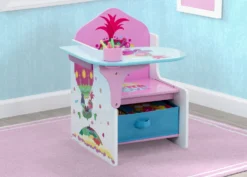 Delta Children Trolls World Tour Chair Desk With Storage Bin