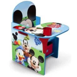 Delta Children Mickey Mouse Chair Desk With Storage Bin -Delta Children TC85664MM mickey mouse chair desk right hi res ff331989 d30f 4aec abb7 597811684939