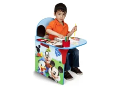 Delta Children Mickey Mouse Chair Desk With Storage Bin -Delta Children TC85664MM mickey mouse chair desk right model hi res 62bea71b 5a1f 4547 84e4 b84efbcf3e64
