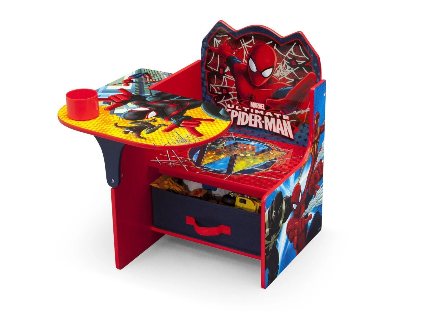 Delta Children Spider-Man Chair Desk With Storage Bin 3 Delta Children Spider-Man Chair Desk With Storage Bin - Image 3
