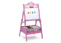 Delta Children Peppa Pig Wooden Activity Easel With Storage 6 Delta Children Peppa Pig Wooden Activity Easel With Storage -Delta Children TE87543PG peppa whiteboard easel right props scaled