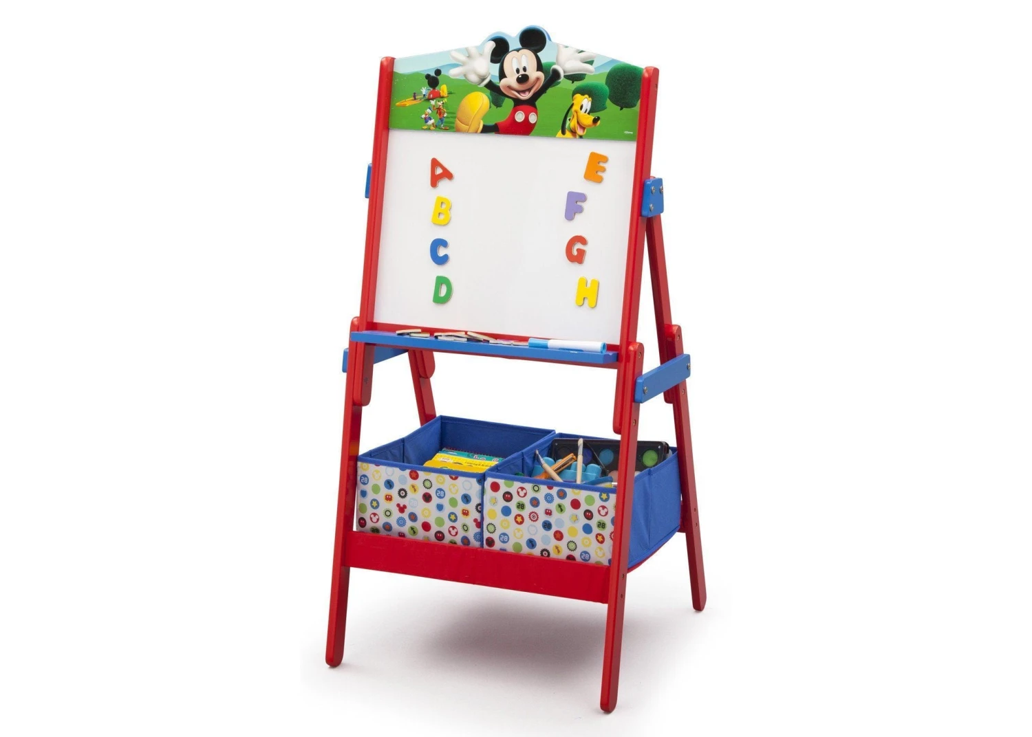 Delta Children Mickey Mouse Wooden Activity Easel 4 Delta Children Mickey Mouse Wooden Activity Easel - Image 4