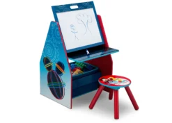 Delta Children Mickey Mouse Activity Center - Easel Desk With Stool & Toy Organizer 14 Delta Children Mickey Mouse Activity Center - Easel Desk With Stool & Toy Organizer -Delta Children TE87598MM mickey activity center easel right hi res scaled
