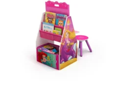 Delta Children Princess Activity Center - Easel Desk With Stool & Toy Organizer -Delta Children TE87602PS princess activity center book hi res 121412c4 fbf9 4fa6 9f58 67ad48ffbfe5 scaled