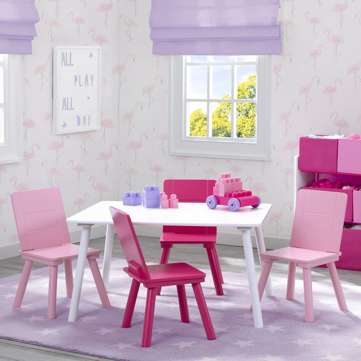 Delta Children Kids Table And Chair Set (4 Chairs Included) 6 Delta Children Kids Table And Chair Set (4 Chairs Included) - Image 6