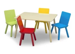 Delta Children Kids Table And Chair Set (4 Chairs Included) 32 Delta Children Kids Table And Chair Set (4 Chairs Included) -Delta Children TT87452GN TNC Natural Primary right hi res 900x 76348de3 aefc 48c0 9dbf 2d5f5a17f895