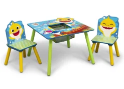 Delta Children Baby Shark Kids Table And Chair Set With Storage -Delta Children TT89013SH 1127 tnc baby shark silo 02 scaled