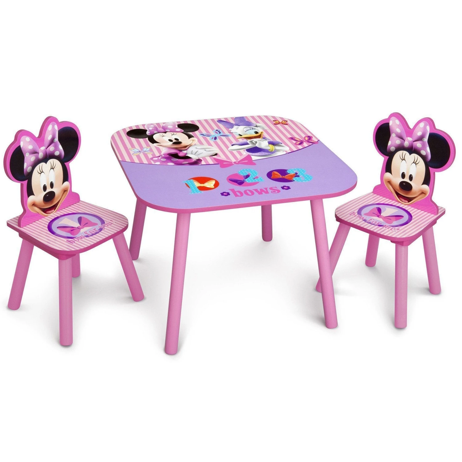 Delta Children Minnie Mouse Table & Chair Set 4 Delta Children Minnie Mouse Table & Chair Set - Image 4