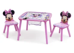 Delta Children Minnie Mouse Table & Chair Set With Storage -Delta Children TT89459MN minnie table chair toykeep angle left hi res d8415c70 62c0 4ec4 ad96 9bd45ca52595