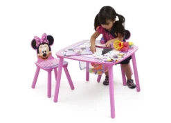 Delta Children Minnie Mouse Table & Chair Set With Storage -Delta Children TT89459MN minnie table chair toykeep model 01 hi res d830f0c2 60be 4f30 8881 bd58d867aa3c