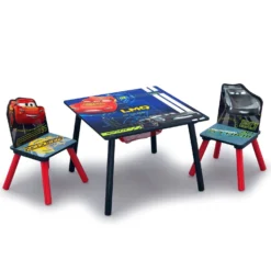 Delta Children Cars Table & Chair Set With Storage -Delta Children TT89576CR crop square