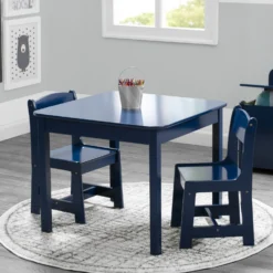 Delta Children MySize Table And Chair Set -Delta Children TT89601GN TB83460GN 298c deep navy my size room