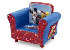 Delta Children Mickey Mouse Upholstered Chair -Delta Children UP83509MM mickey upholstered chair KD left1 hi res scaled