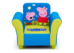 Peppa Pig Upholstered Chair -Delta Children UP83583PG peppa upholstered chair front hi res copy scaled