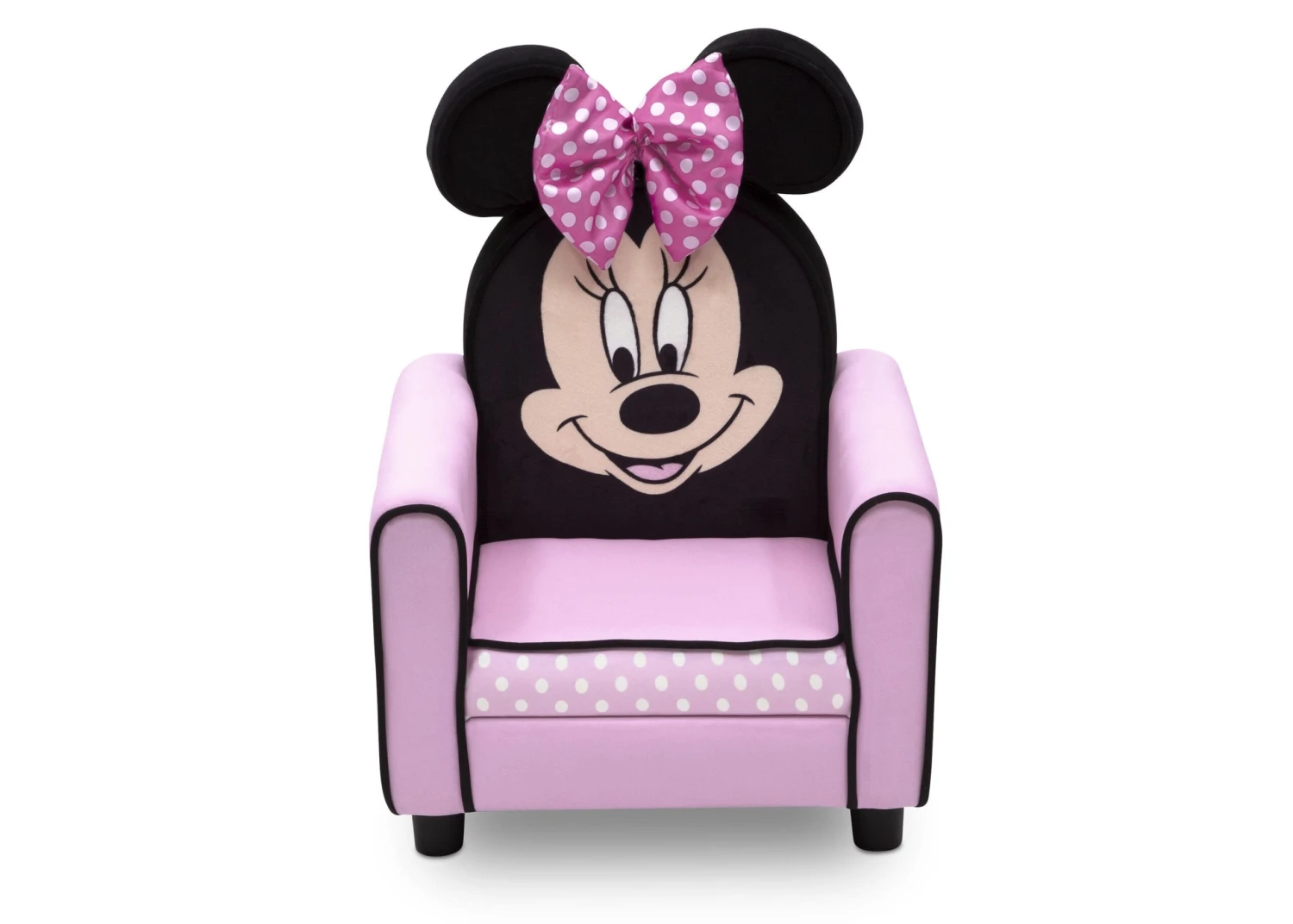 Delta Children Minnie Mouse Figural Upholstered Kids Chair 4 Delta Children Minnie Mouse Figural Upholstered Kids Chair - Image 4