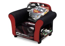 Delta Children Disney/Pixar Cars Upholstered Chair (with Sculpted Plastic Frame) -Delta Children UP85930CR cars upholstered chair US walmart left hi res 507b2e1c 927b 4745 80e7 3aada576c507