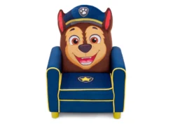Delta Children PAW Patrol Chase Figural Upholstered Kids Chair -Delta Children UP85999PW paw patrol figural upholstered chair 01 high res scaled
