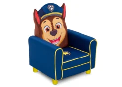 Delta Children PAW Patrol Chase Figural Upholstered Kids Chair -Delta Children UP85999PW paw patrol figural upholstered chair right high res scaled