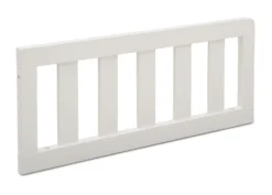 Delta Children Toddler Guardrail (W0060) 34 Delta Children Toddler Guardrail (W0060) -Delta Children W0060 1349 Toddler Guardrail Textured White Silo 02 scaled