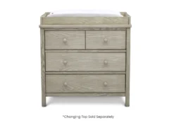 Delta Children Middleton 3 Drawer Dresser -Delta Children W101030 1340 Middleton 3drawer Dresser Textured Limestone Silo 32