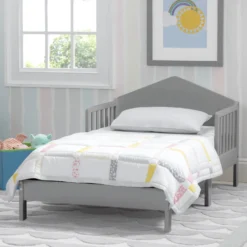 Delta Children Homestead Toddler Bed 15 Delta Children Homestead Toddler Bed -Delta Children W102240 026 Homestead toddler bed Grey Lifestyle 103