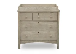 Delta Children Farmhouse 3 Drawer Dresser With Changing Top 22 Delta Children Farmhouse 3 Drawer Dresser With Changing Top -Delta Children W112030 1340 Farmhouse 3drw dresser textured Limestone Silo 04 scaled