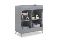 Delta Children Jordan Storage Changing Table -Delta Children W130010 1359 Jordan Dresser Grey with Natural silo 11 scaled