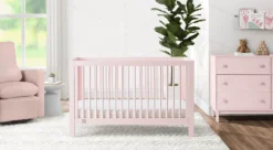 Delta Children BabyGap Charlie Collection -Delta Children W173150 1379 Charlie 6in1 Crib Blush Lifestyle 25 7564b58f 26ca 4769 b0c1 2528486aef70