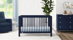 Delta Children BabyGap Charlie Collection -Delta Children W173150 1474 Charlie 6in1 Crib Navy Lifestyle 25
