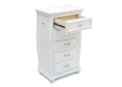 Fairytale 5 Drawer Chest -Delta Children W340050 103 Fairytale 5 drawer chest EXT angle scaled