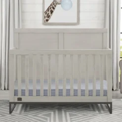 Foundry 6-in-1 Convertible Crib 37 Foundry 6-in-1 Convertible Crib -Delta Children W343150 1395 Foundry 6in1 Crib Rustic Mist Lifestyle 111 6b993a5d 6b6d 4a92 8139 91a2de411e01