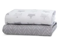 Delta Children Indie Fox Fitted Crib Sheets - 2 Pack -Delta Children ajdffwpfkj7objdhe7f6 scaled