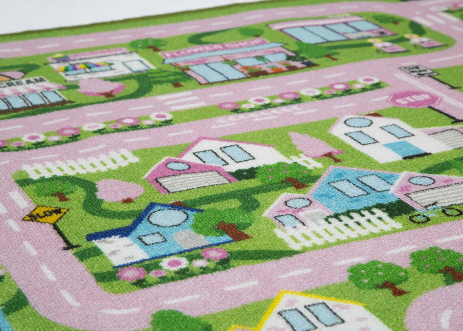 Delta Children Large Road Map Activity Rug For Girls And Boys - 54-inch L X 39-inch W 13 Delta Children Large Road Map Activity Rug For Girls And Boys - 54-inch L X 39-inch W - Image 13